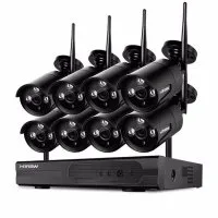 Комплект из 8-ми Wi-Fi камер высокого разрешения